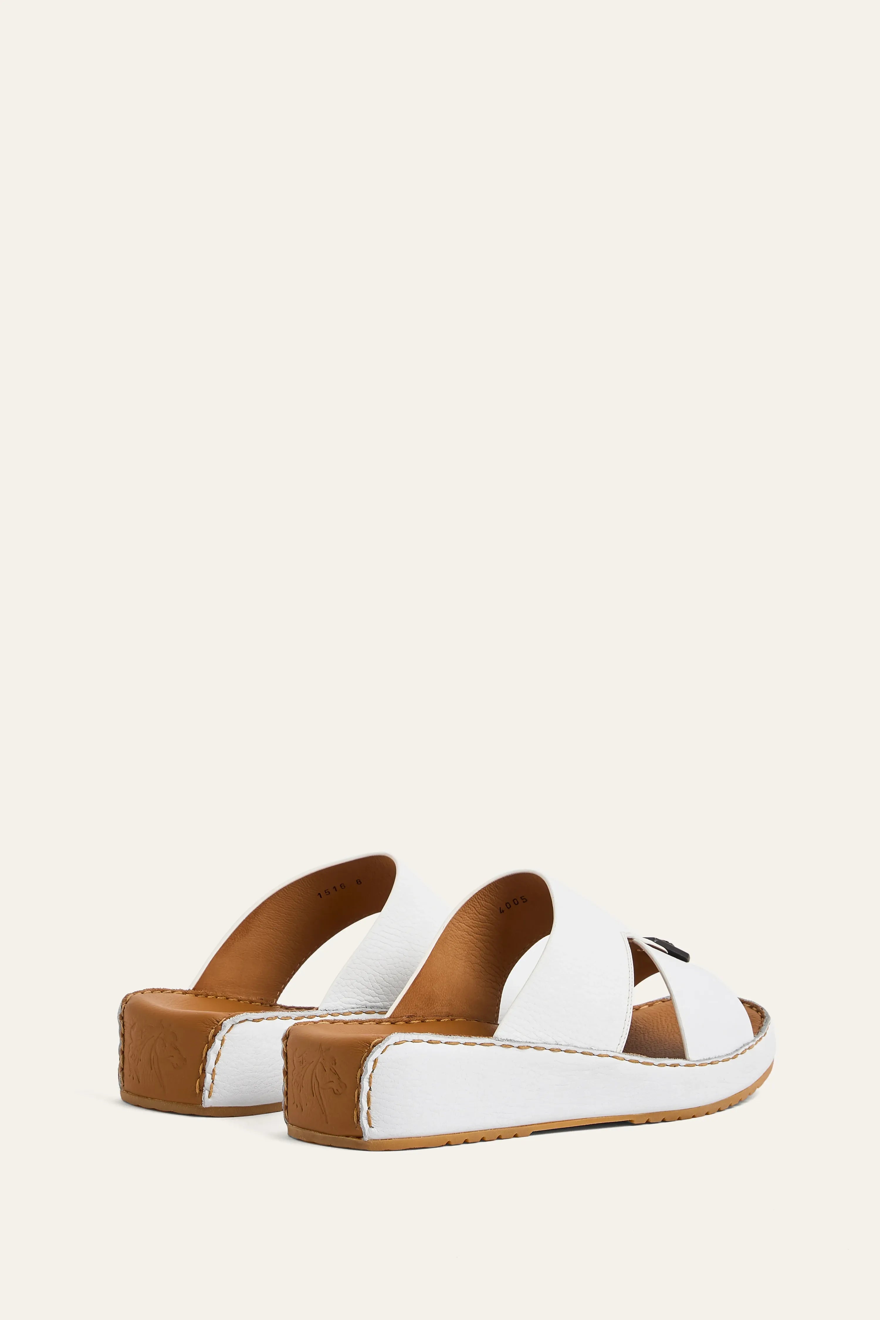 4005 CALF Leather Arabic Sandals for Men