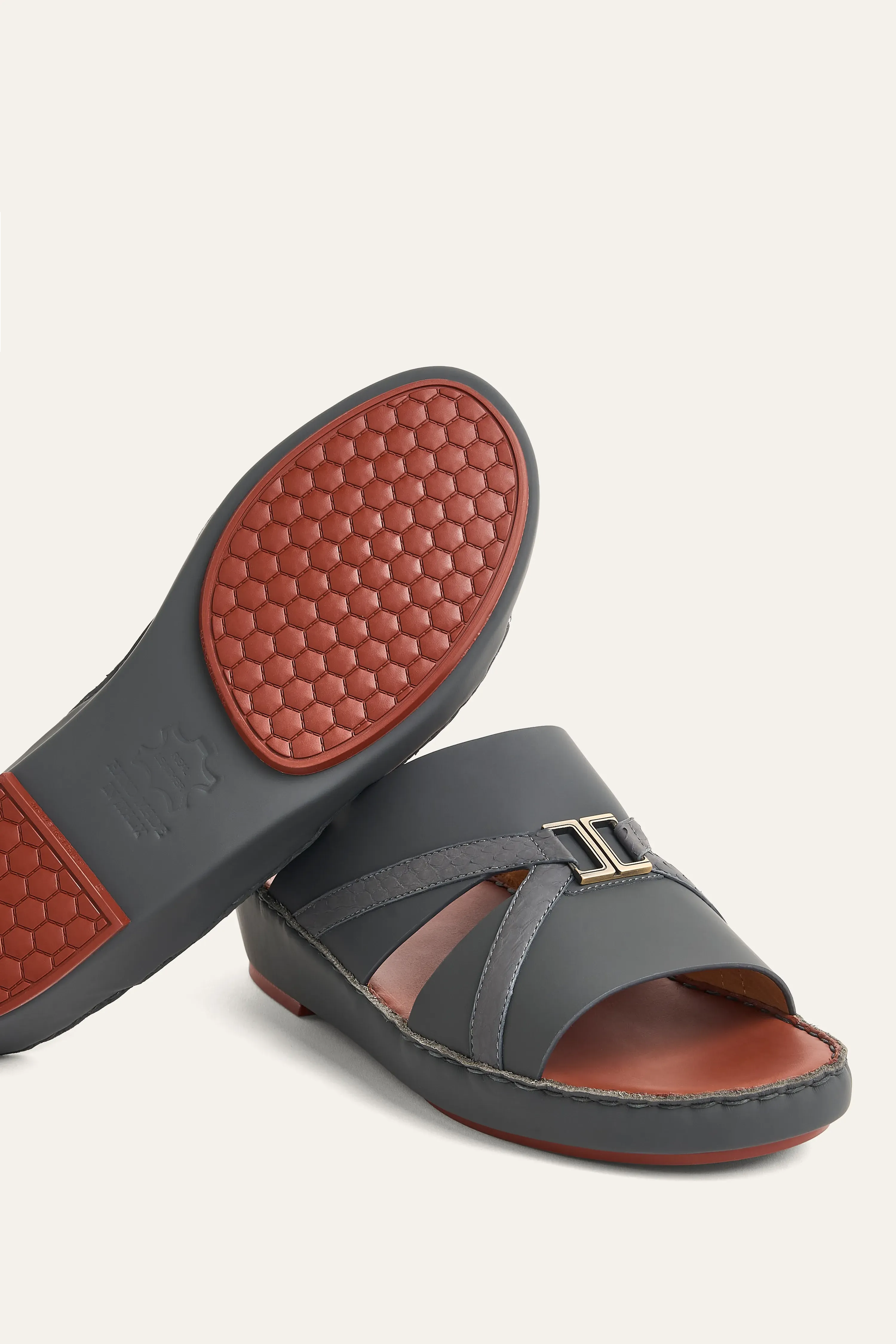 4034 LONDON Leather Arabic Sandals for Men