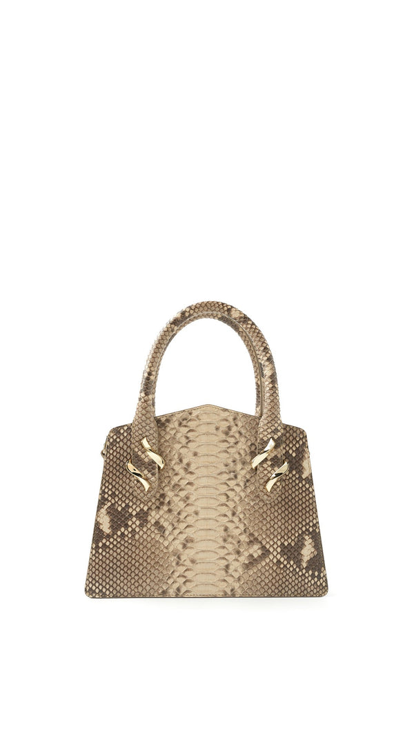 LADIES HAND BAG  Dream Bag python Beige
