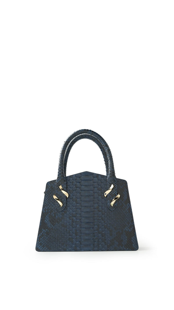 LADIES HAND BAG  Dream Bag python Dark blue