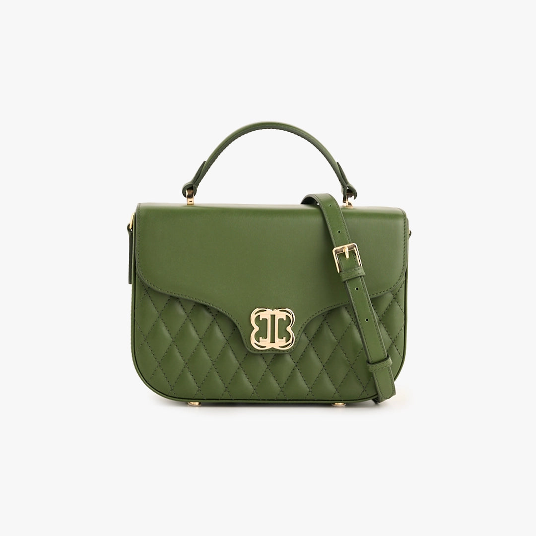 Cavallo Quilted Nappa Leather Flap Bag