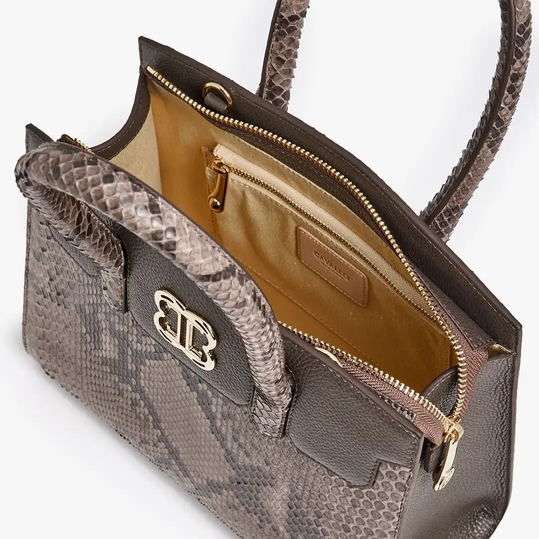 LADIES HAND BAG 0027 TALA PYTHON