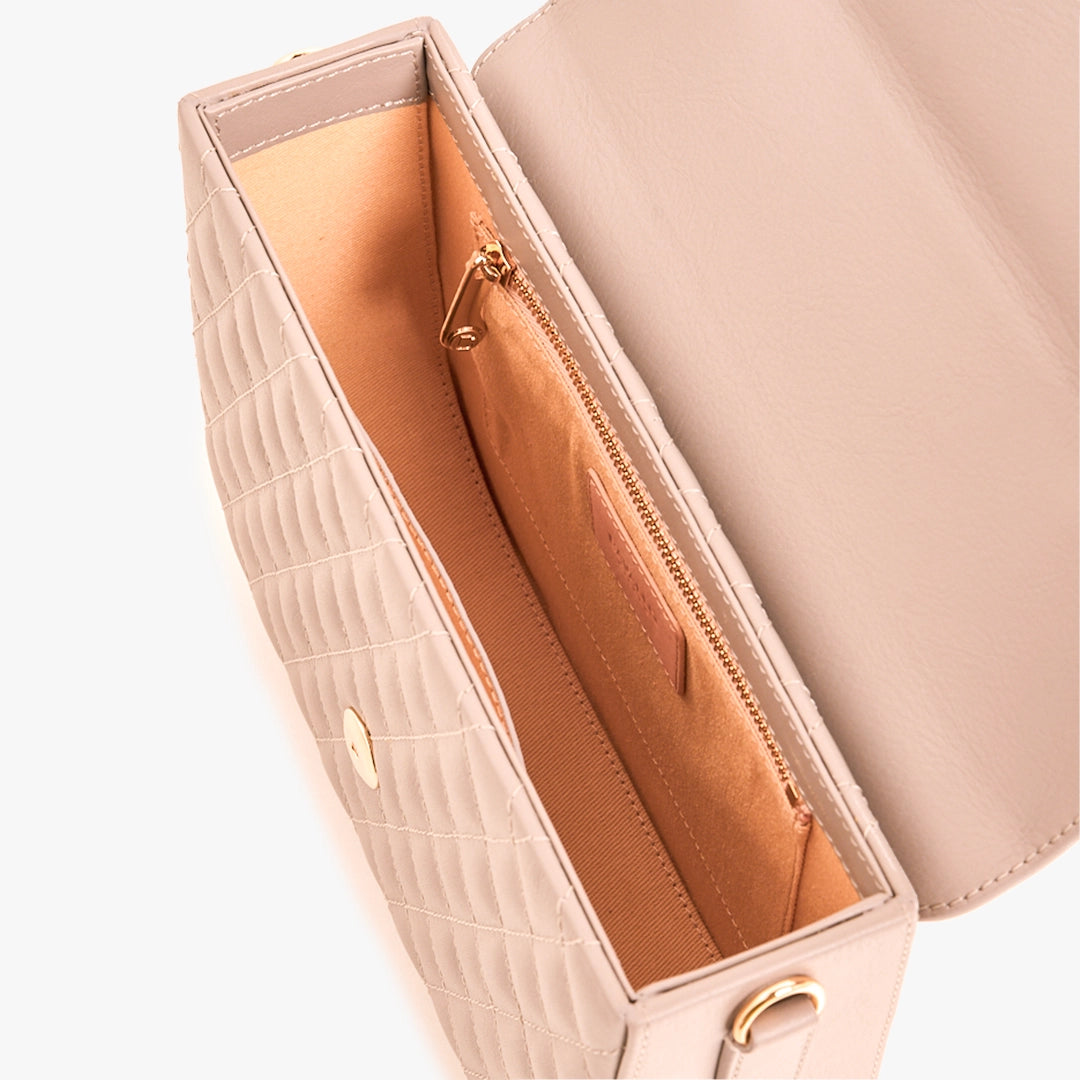 Cavallo Quilted Nappa Leather Flap Bag