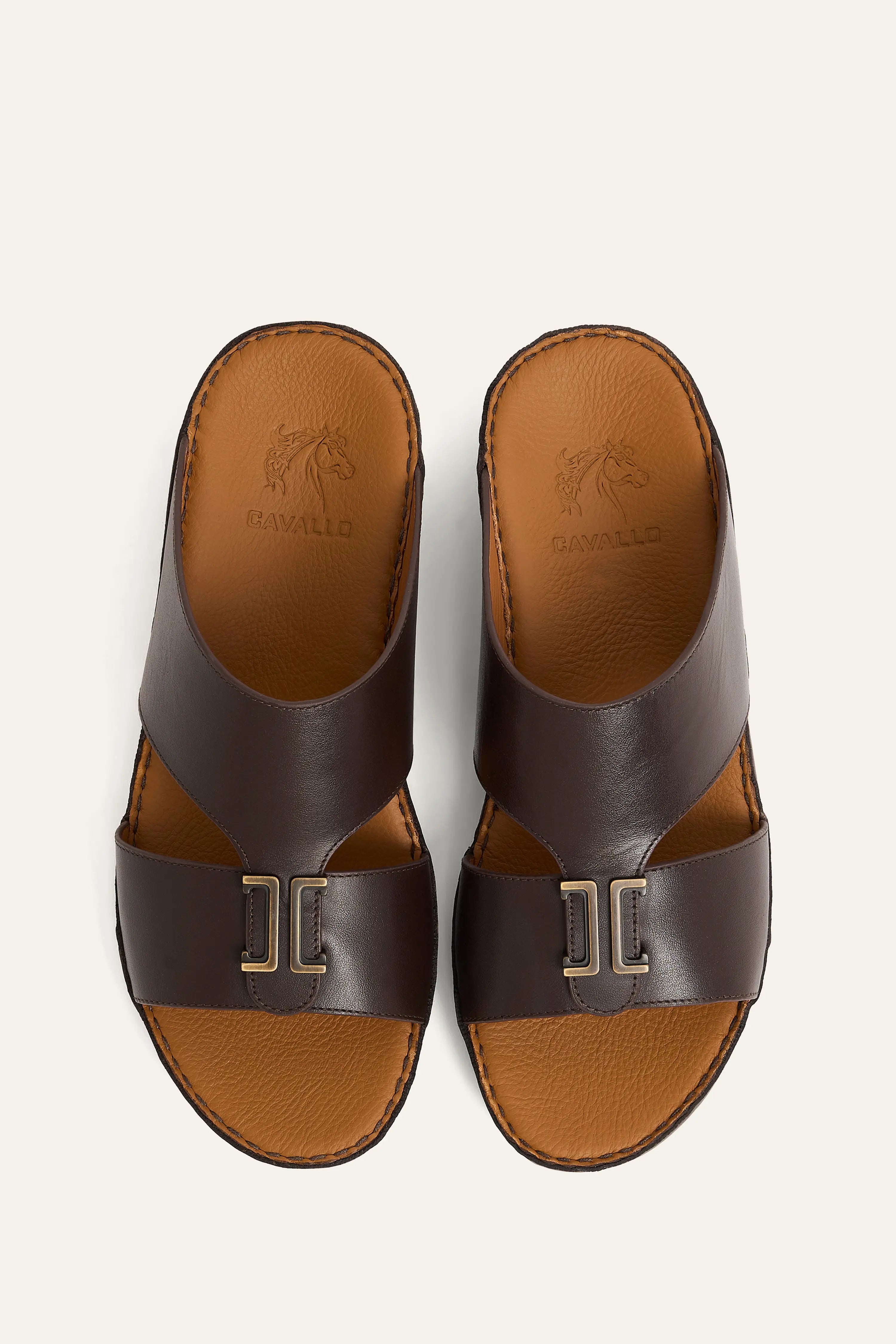 U625 NAPPA Leather Arabic Sandals for Men
