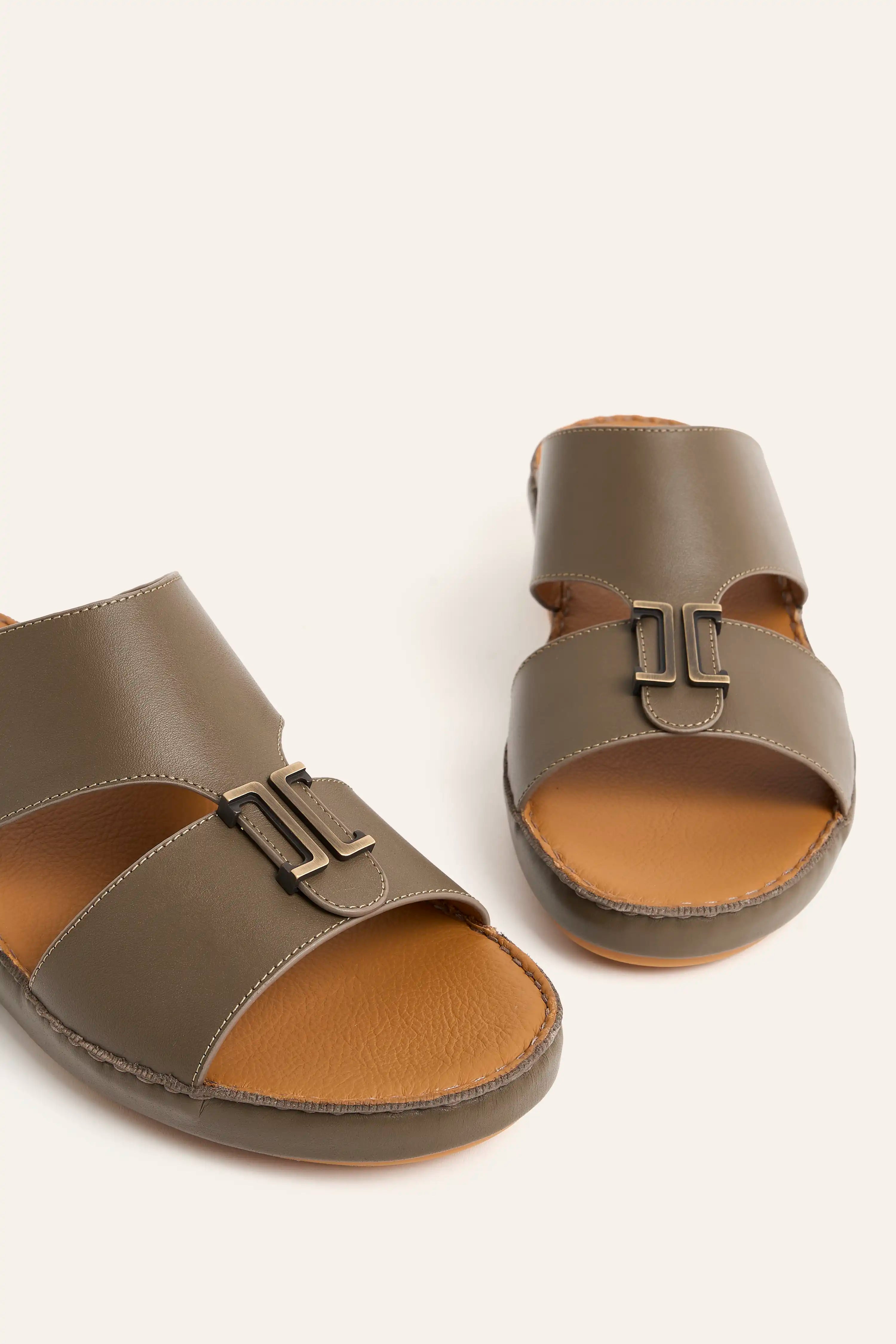 U625 NAPPA Leather Arabic Sandals for Men