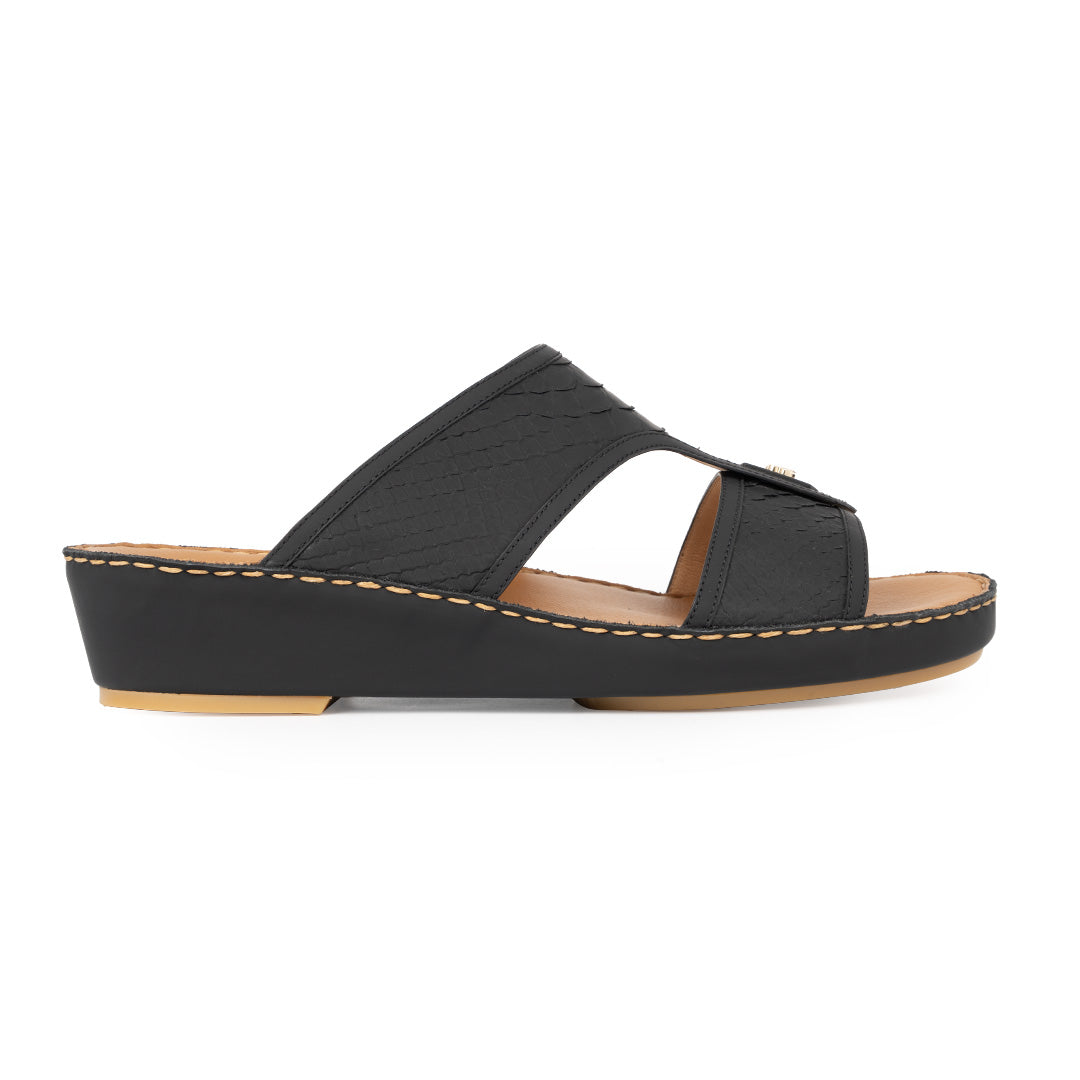 3367 Python Leather Arabic Sandals for Men