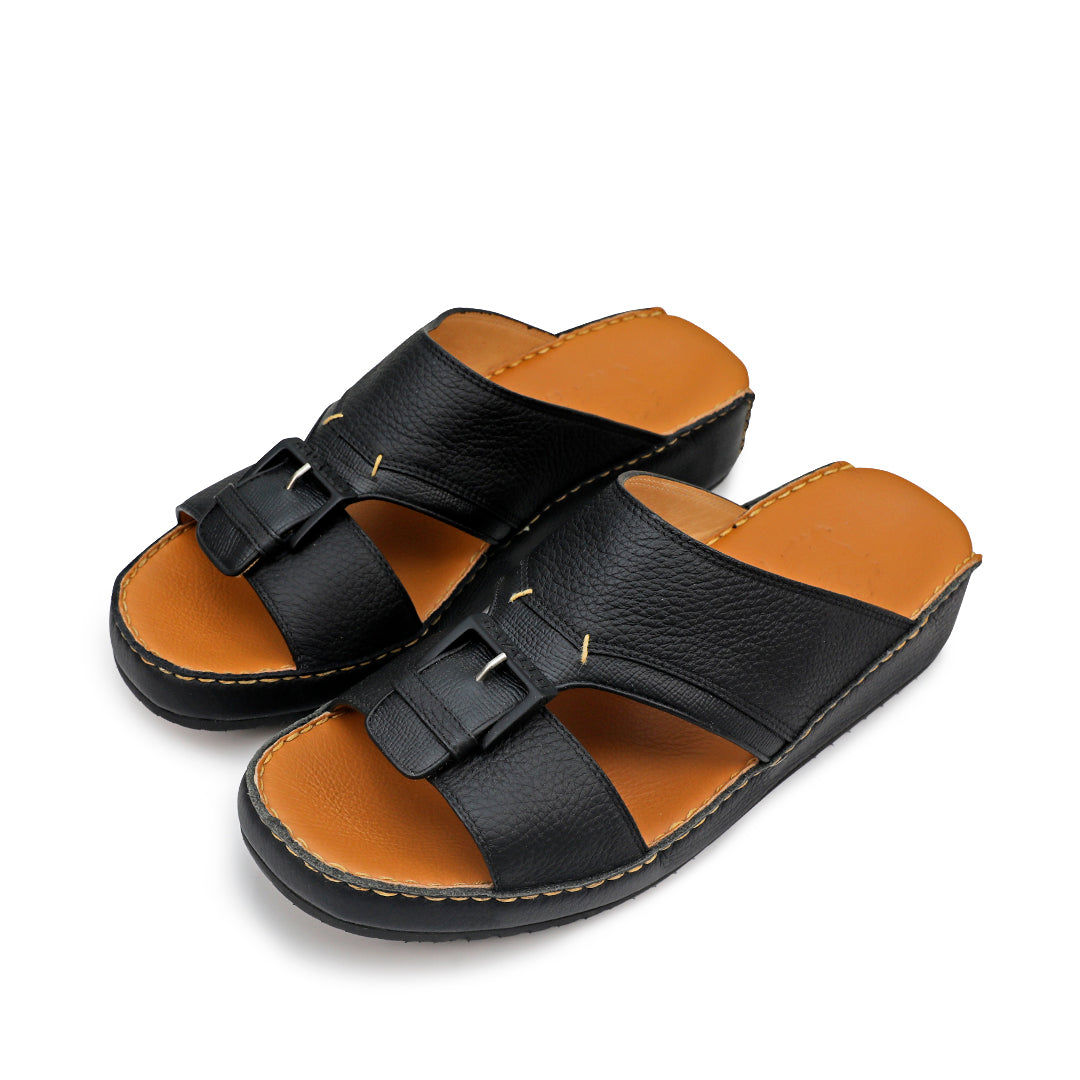 Arabic sandals for men Deer GOMMATO SAFFIANO Leather 1911