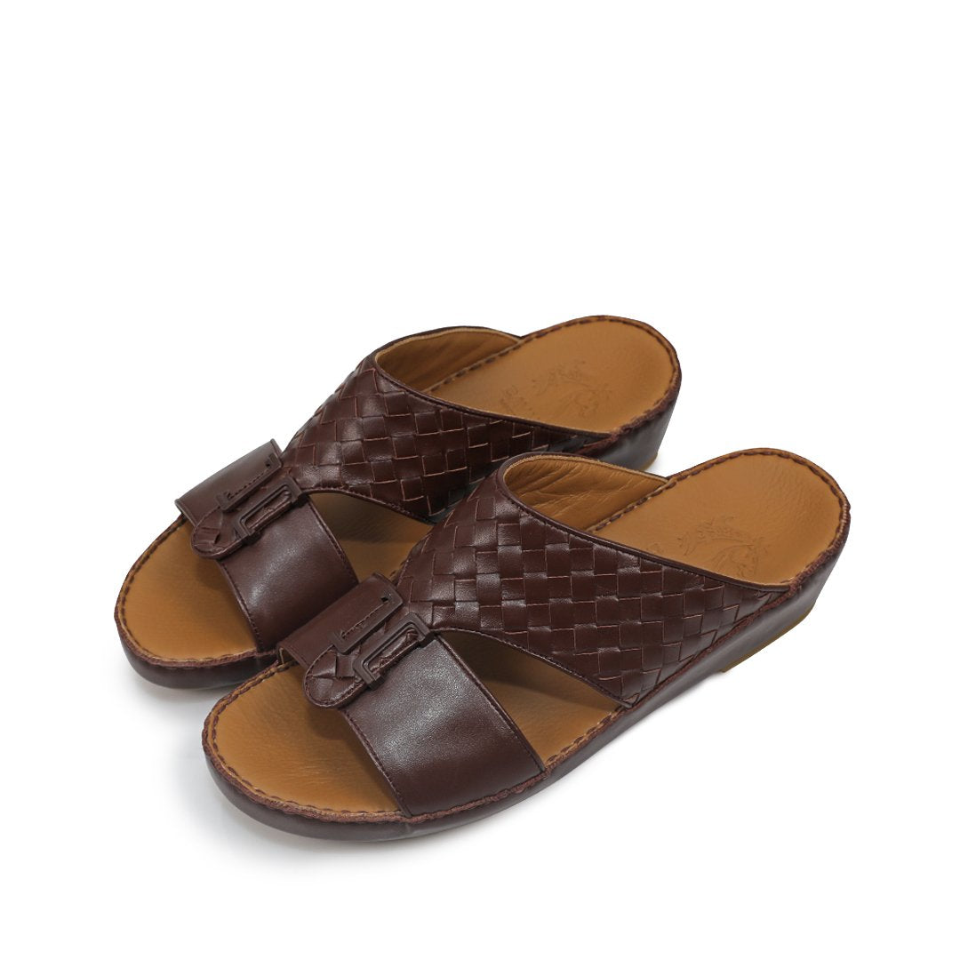 Arabic  sandals classic cross calf leather 1493