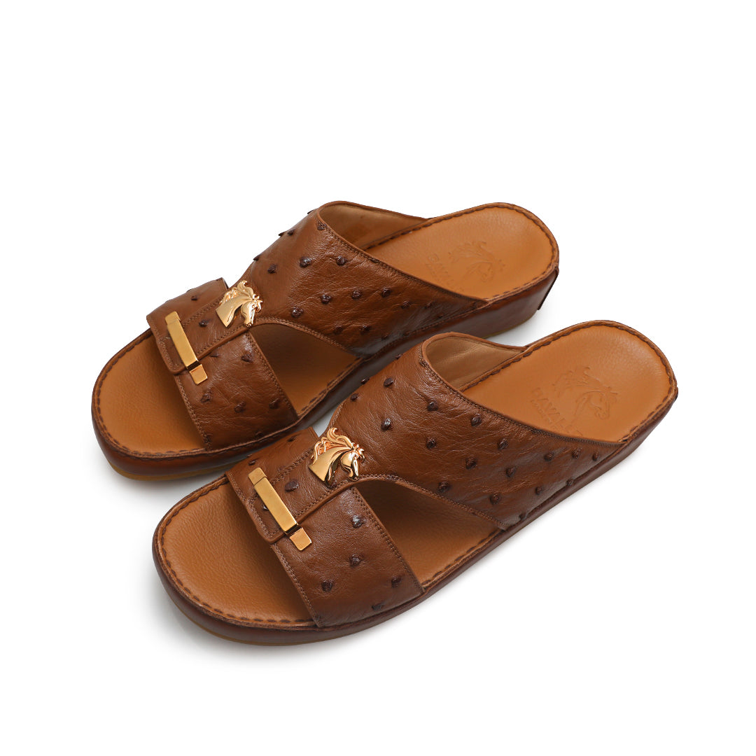 Arabic sandals for men OSTRICH Leather 2145