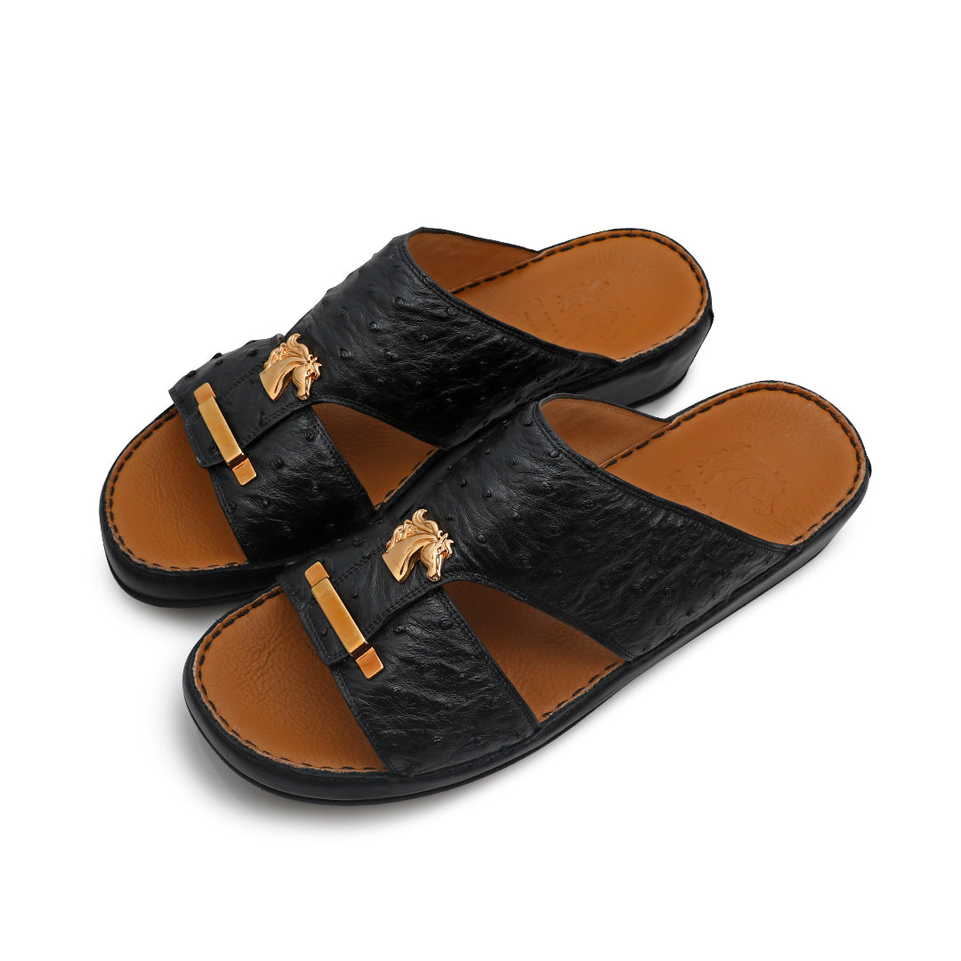 Arabic sandals for men OSTRICH Leather 2145