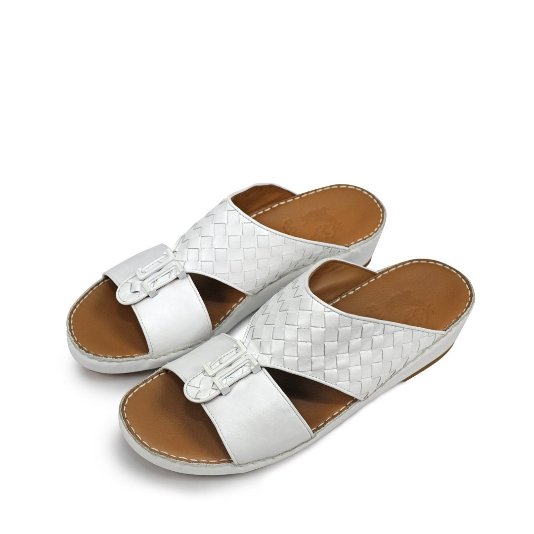 Arabic  sandals classic cross calf leather 1493