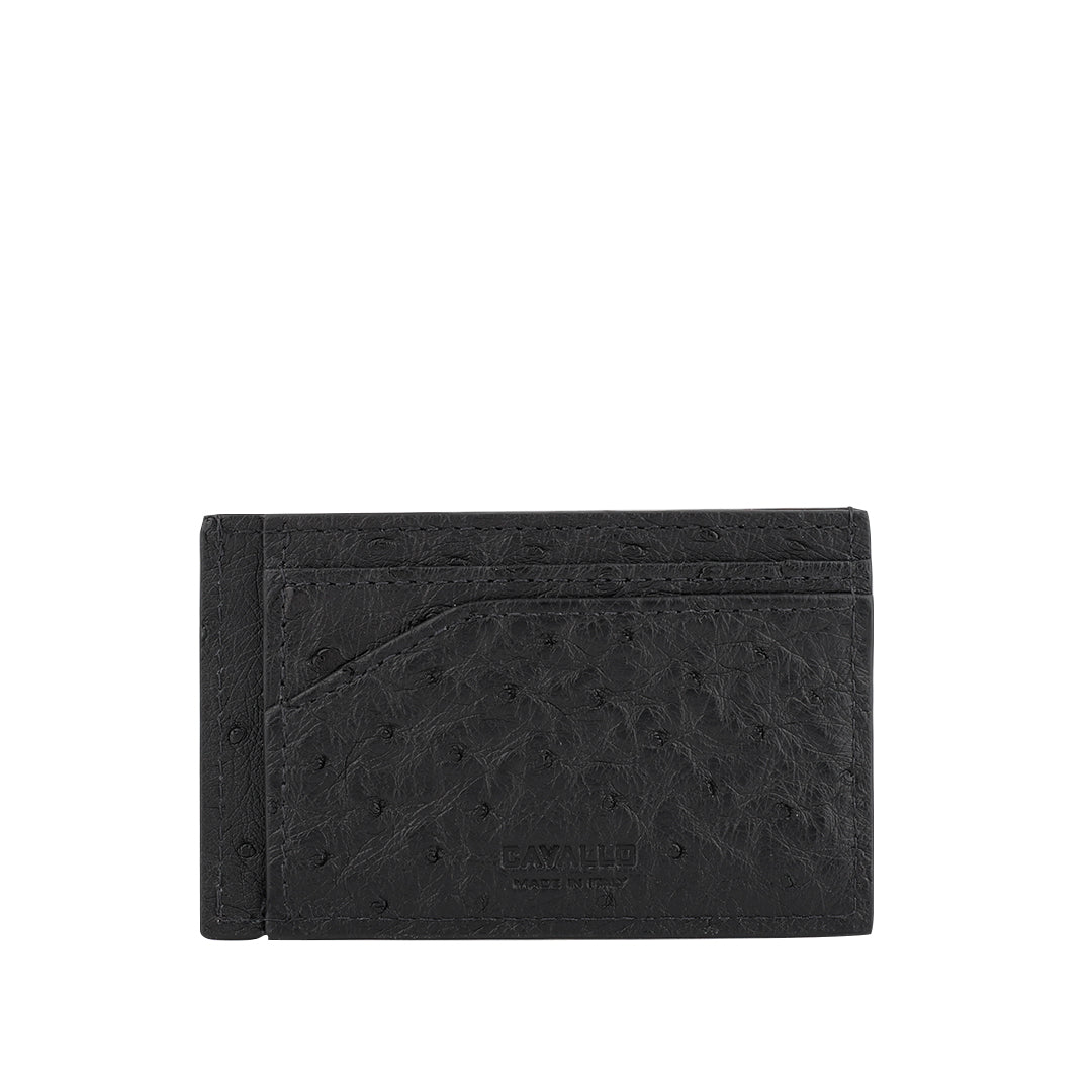 ART23 MEN'S CARD HOLDER OSTRICH