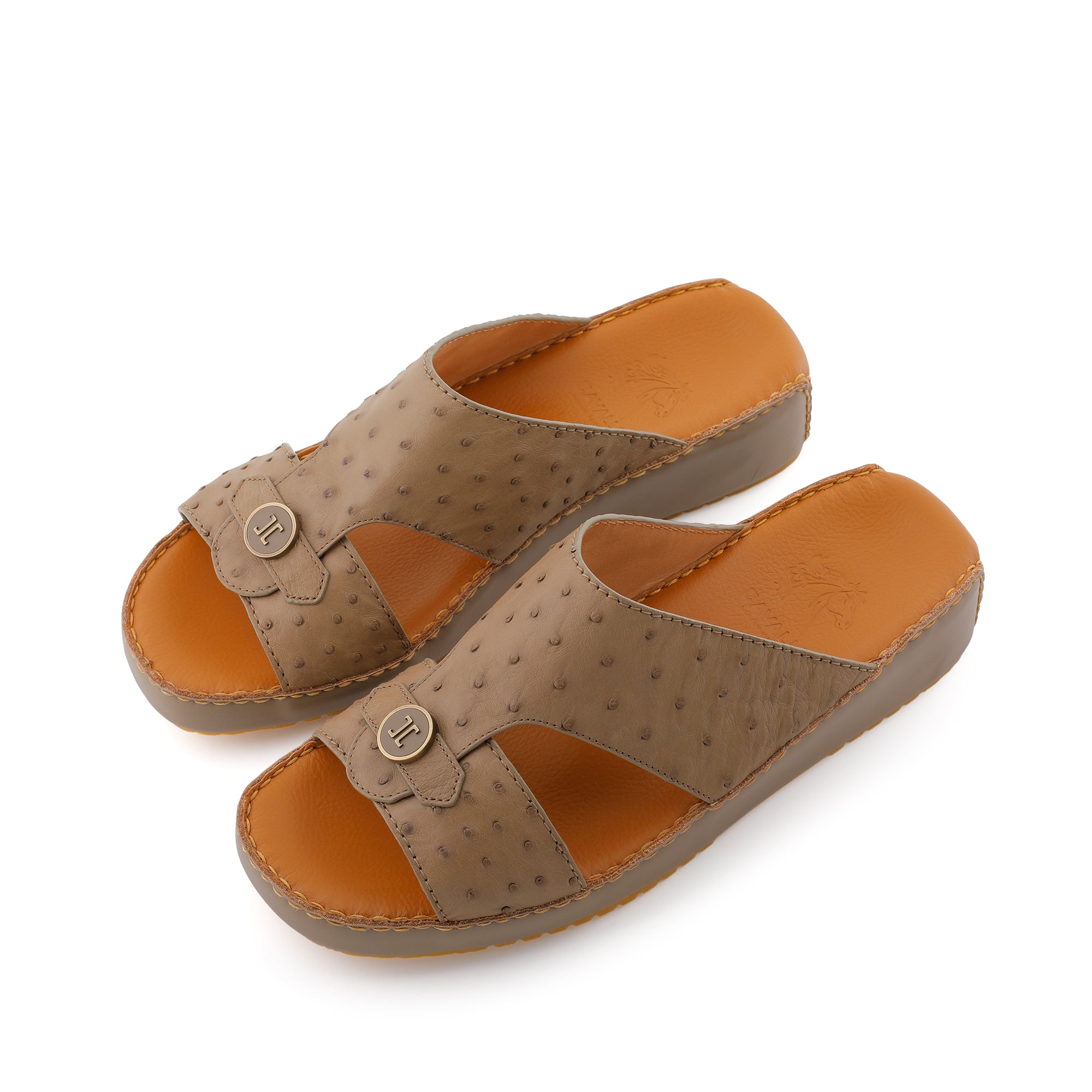 Arabic sandals - 2849 OSTRICH