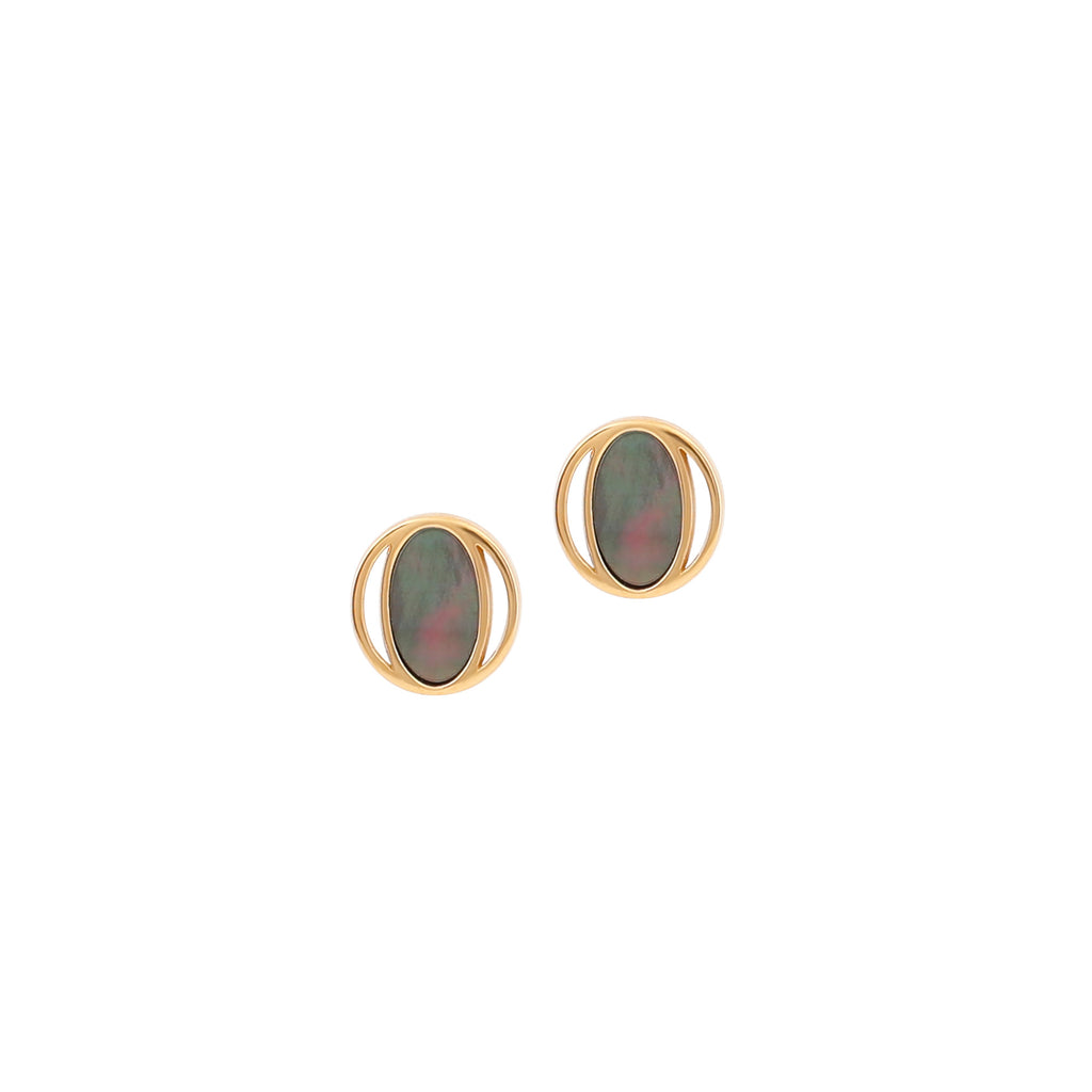 OUSHA EARRINGS is now available in rose gold-plated metal. The perfect jewellery piece for day or evening outfits original quality made in Italy