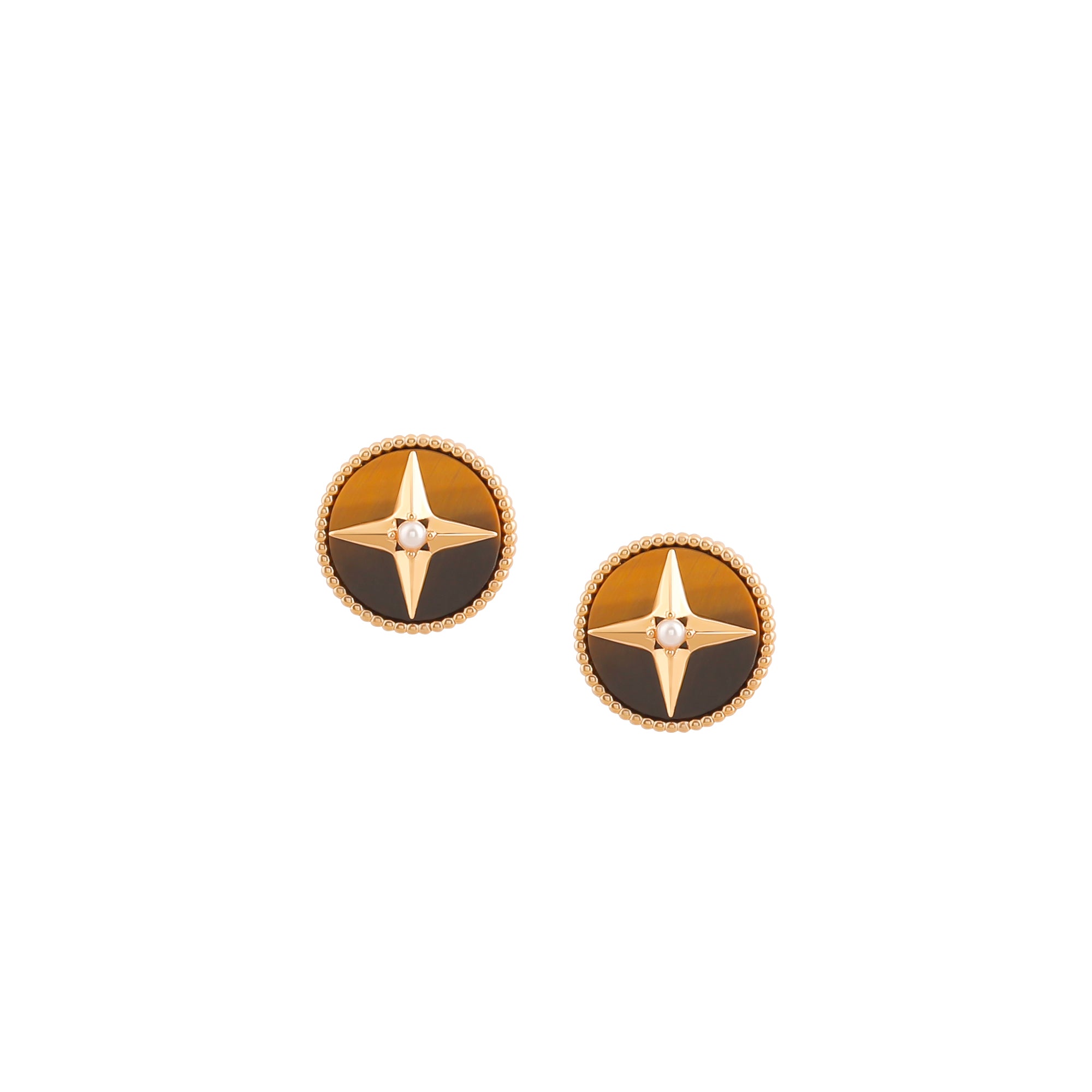 OUSHA EARRINGS is now available in rose gold-plated metal. The perfect jewellery piece for day or evening outfits original quality made in Italy