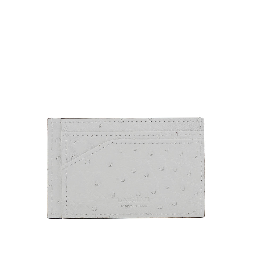 ART23 MEN'S CARD HOLDER OSTRICH