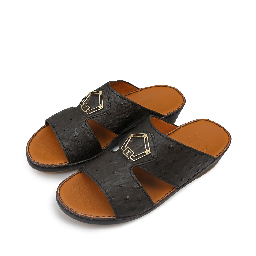 Arabic Sandals Classic Ostrich leather 2180