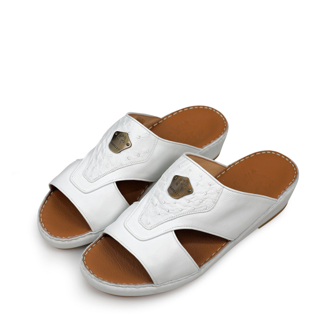 Arabic sandals classic Baby Ostich leather 1828