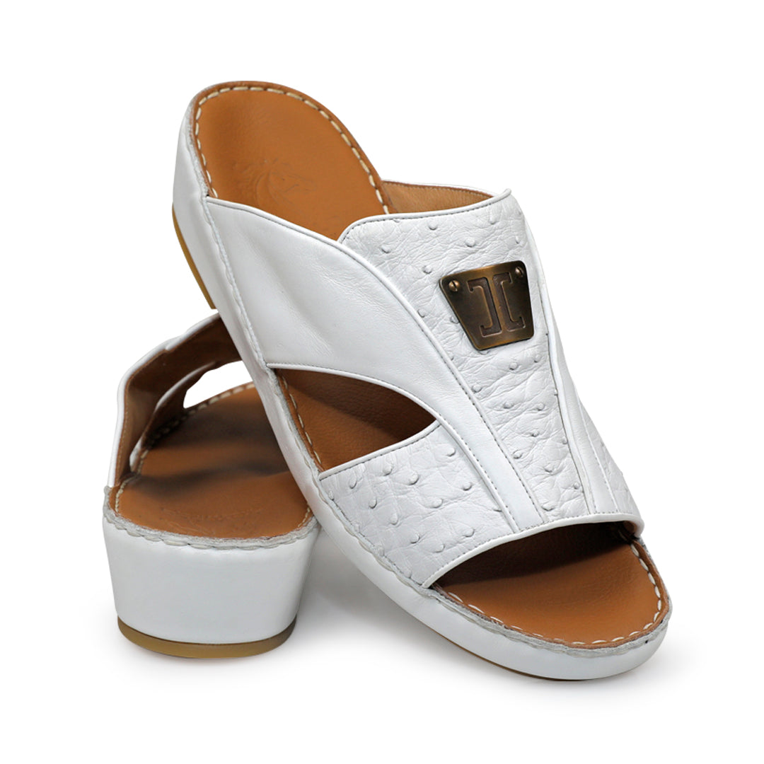 Arabic sandals classic Baby Ostich leather 1824