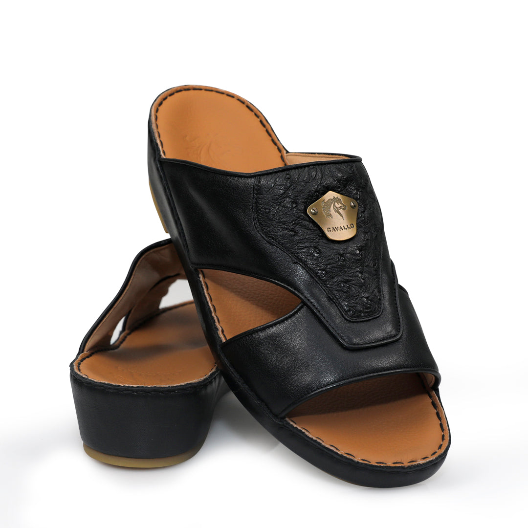 Arabic sandals classic Baby Ostich leather 1828