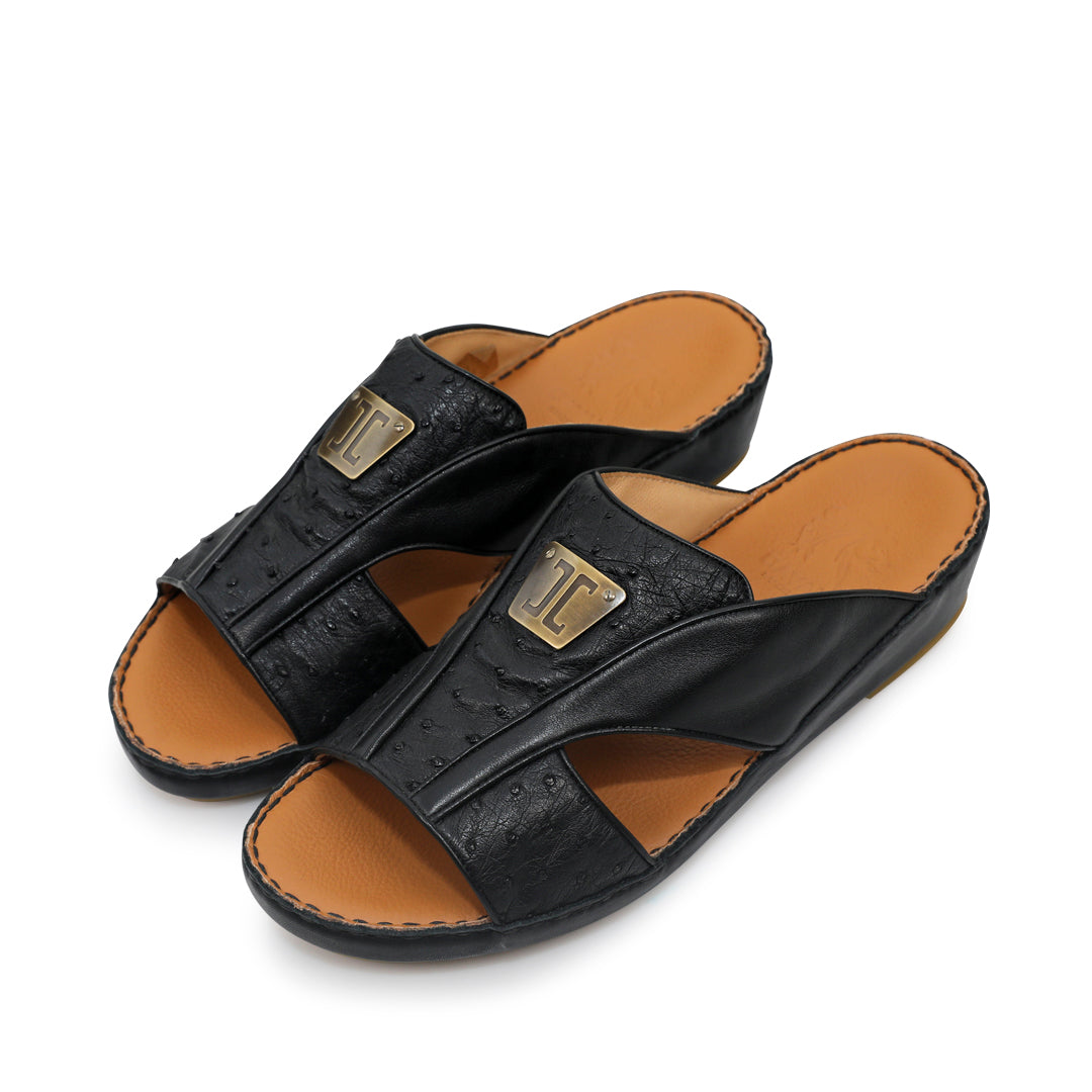 Arabic sandals classic Baby Ostich leather 1824