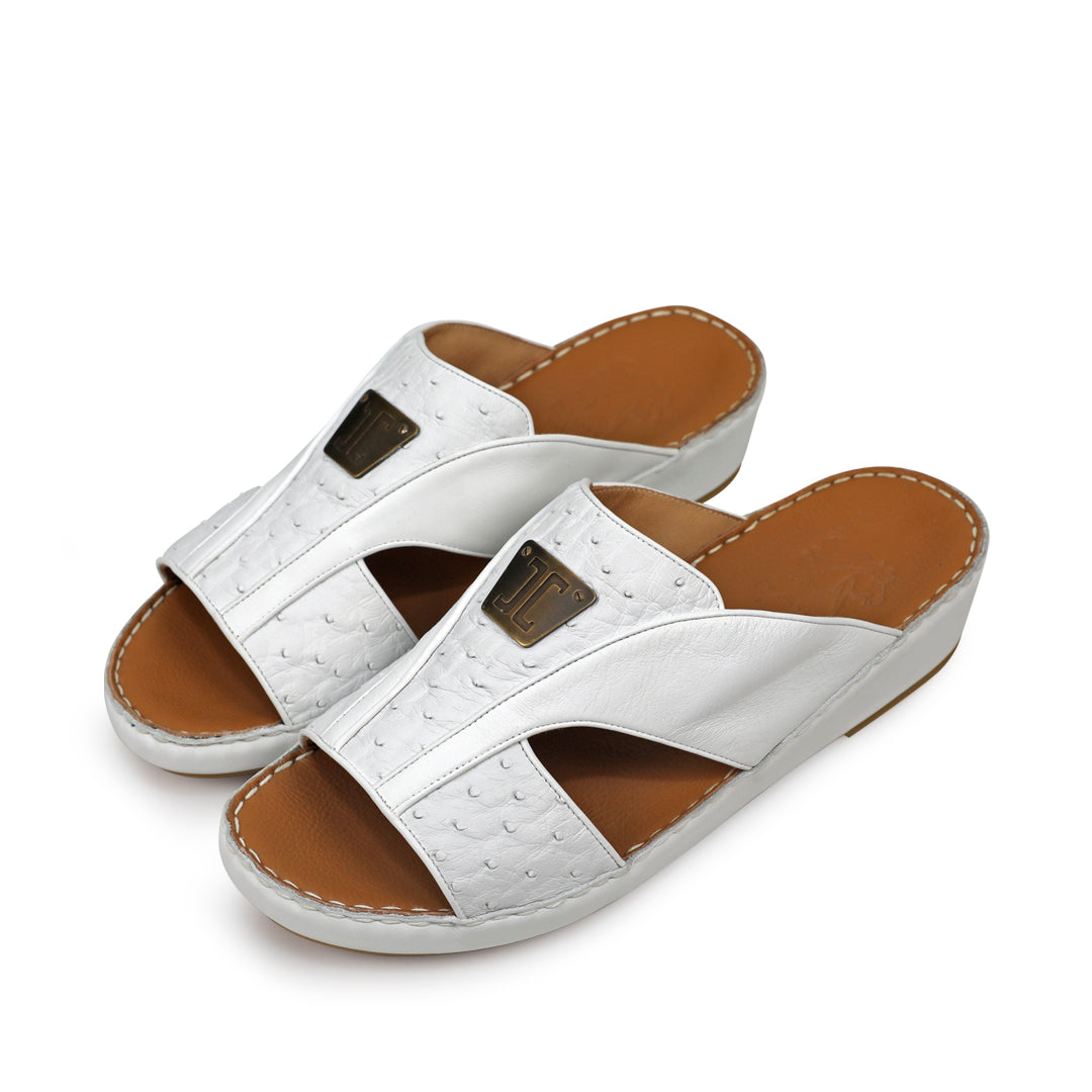 Arabic sandals classic Baby Ostich leather 1824