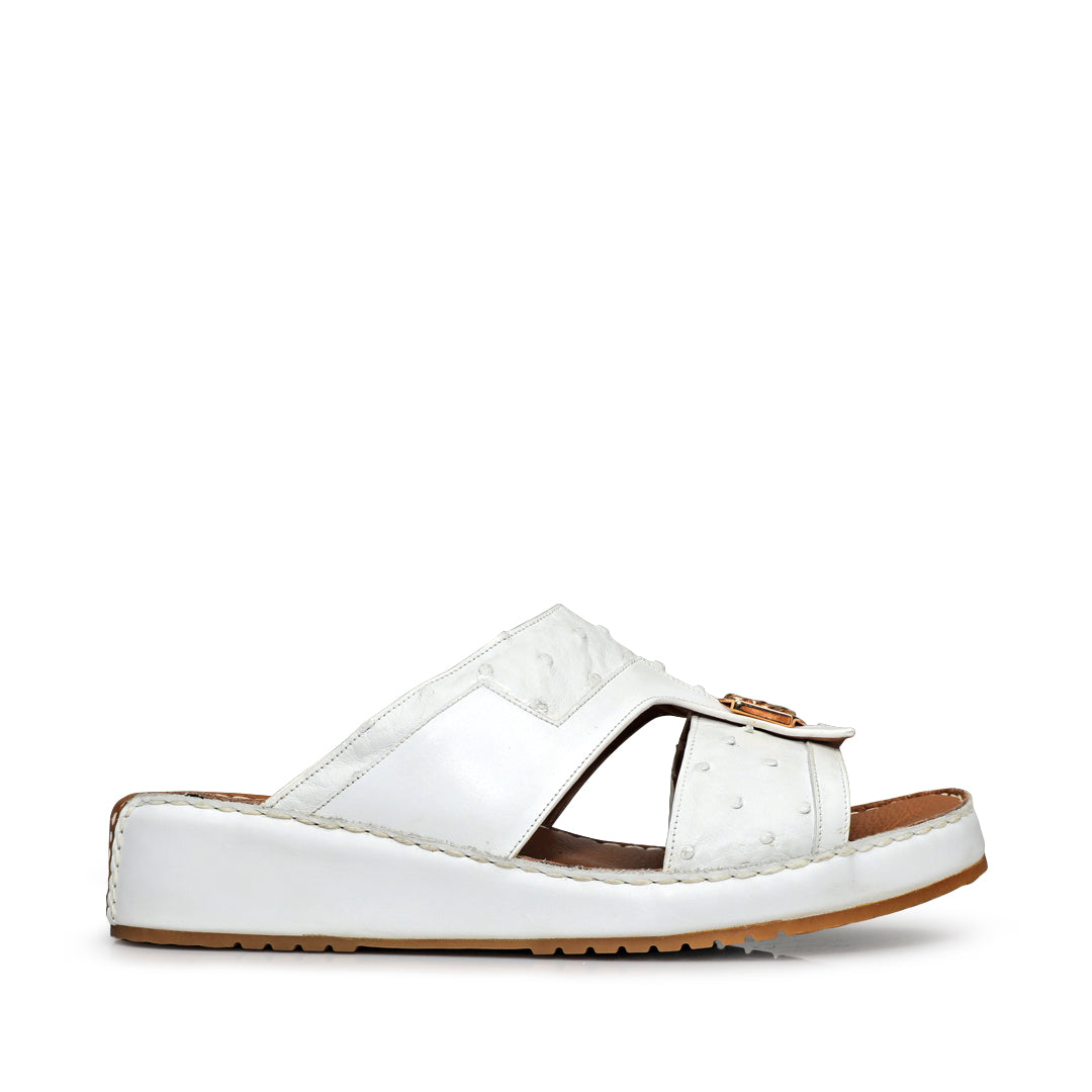 Arabic Sandal Top Driver Ostrich leather 2207