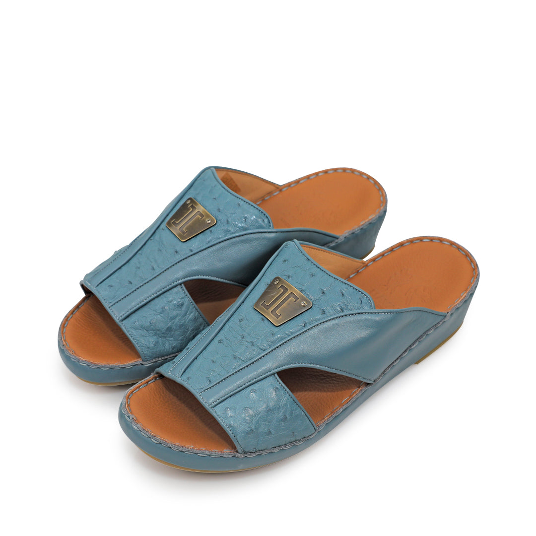 Arabic sandals classic Baby Ostich leather 1824