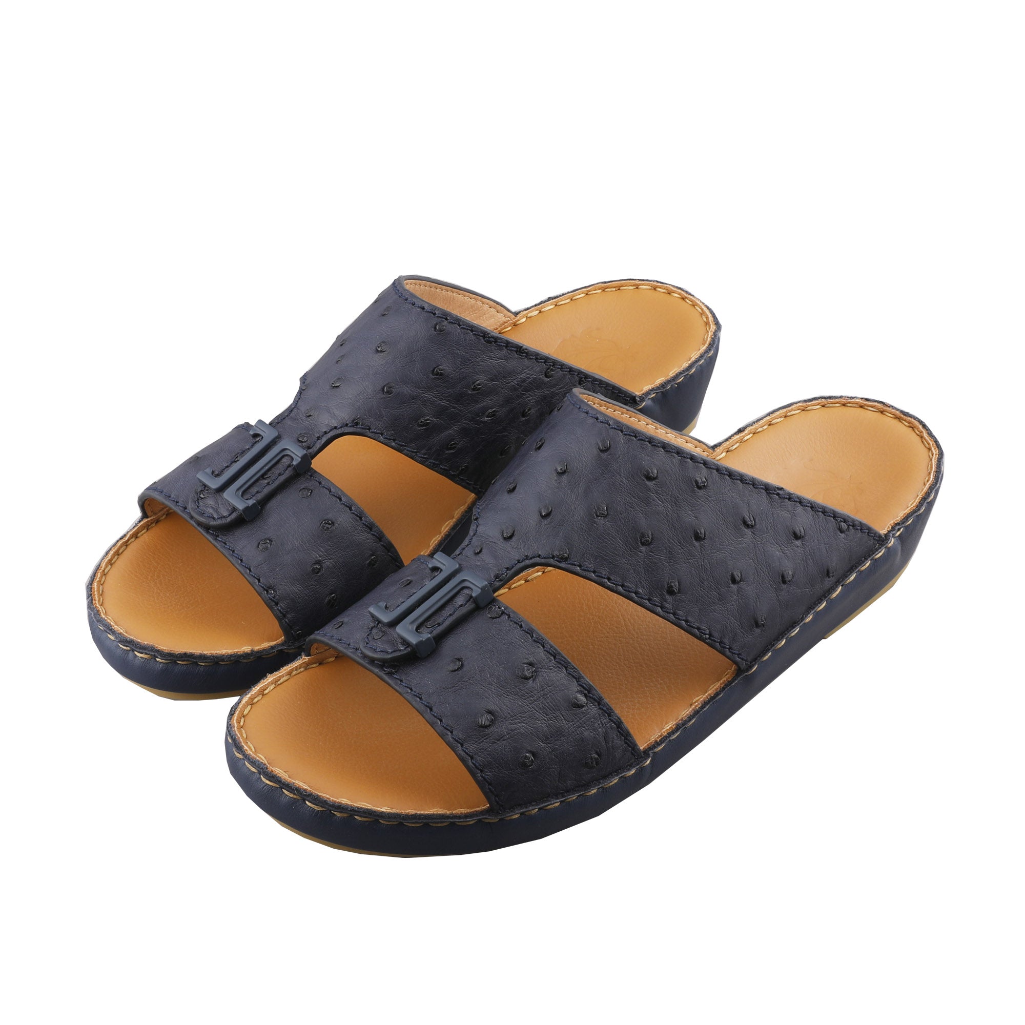 Arabic sandals Classic Ostrich Leather U497