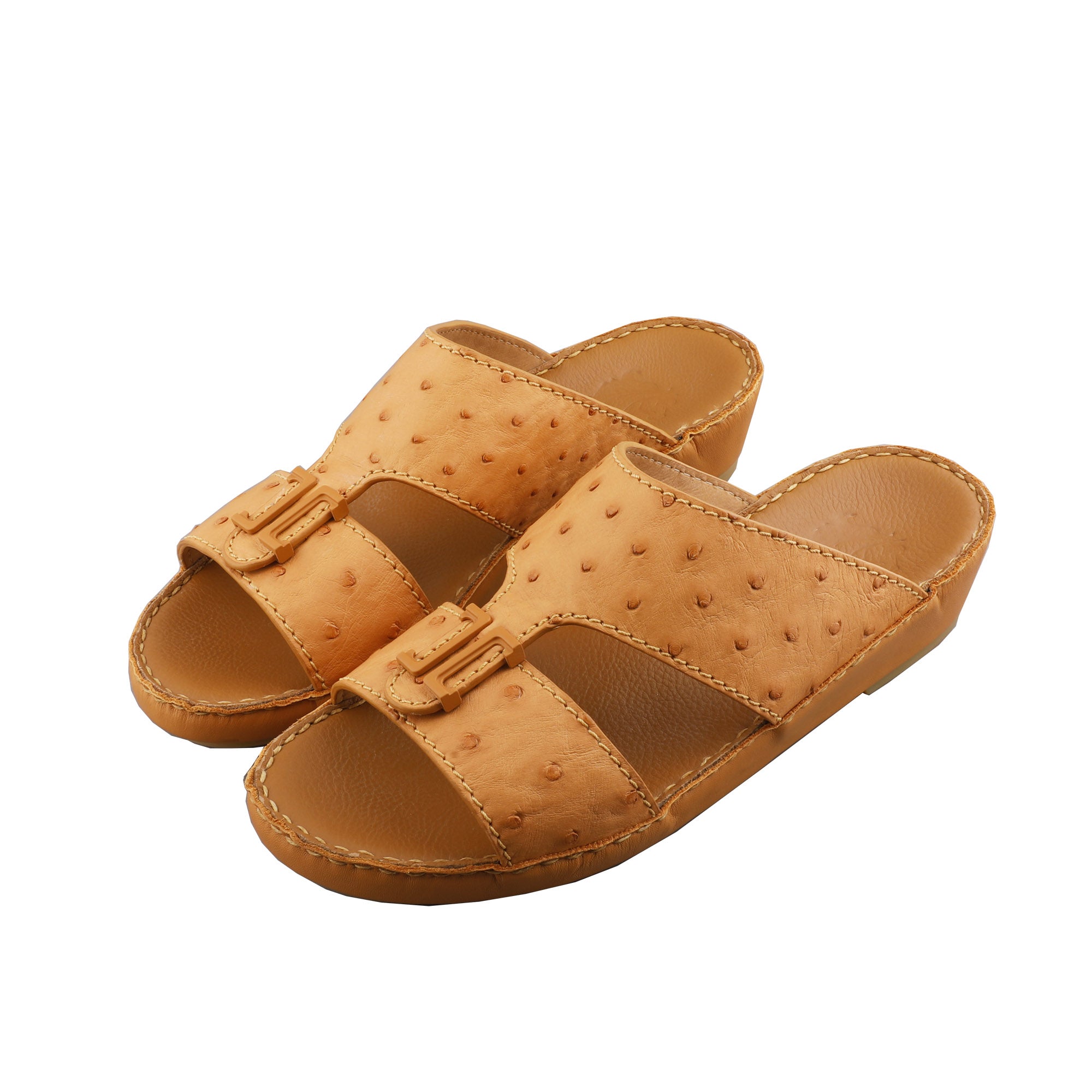 Arabic sandals Classic Ostrich Leather U497