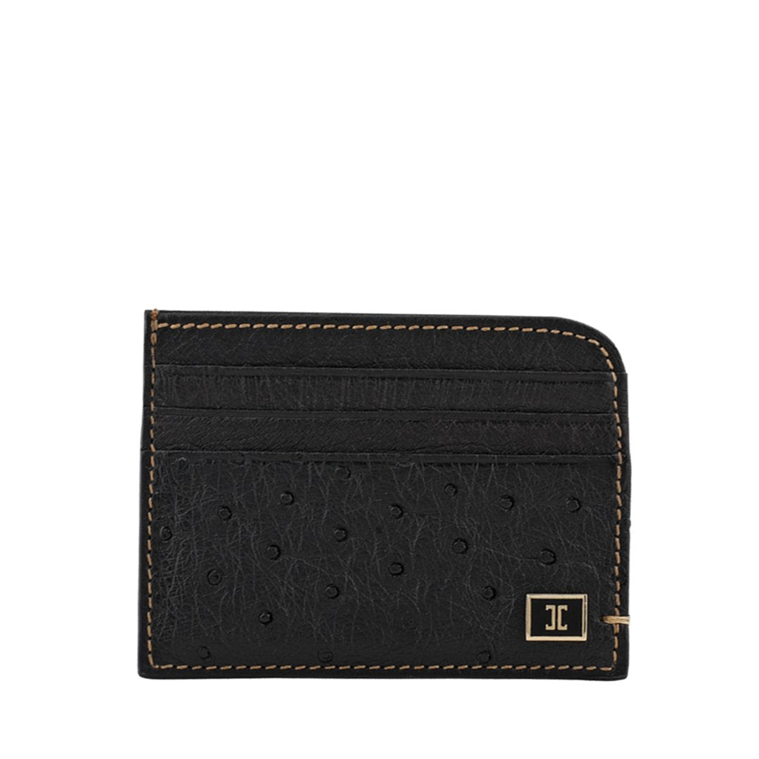 ART16 MEN'S CARD HOLDER OSTRICH