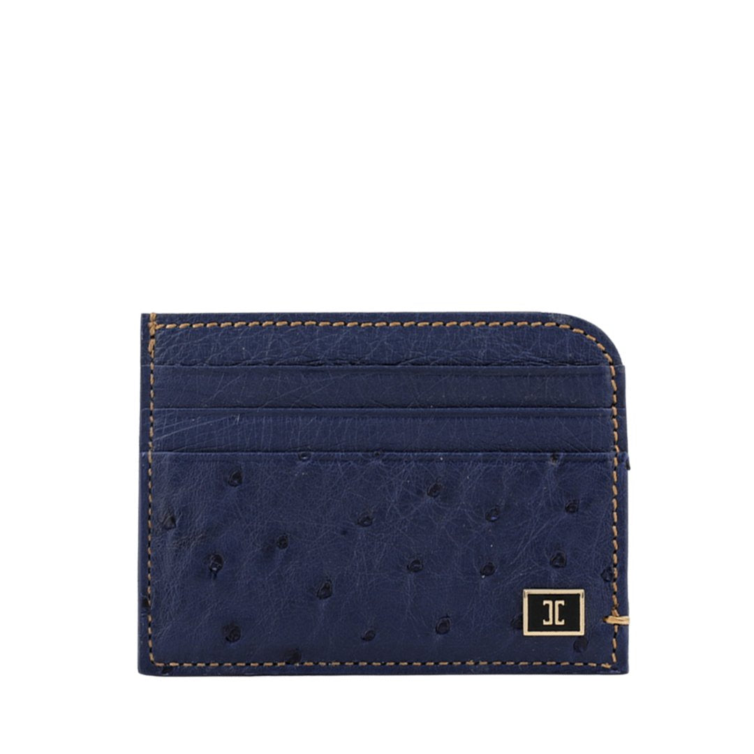 ART16 MEN'S CARD HOLDER OSTRICH